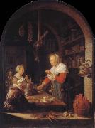 Gerrit Dou The Kramerladen oil painting artist